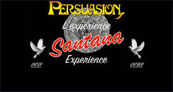 Desktop Screenshot of persuasionband.com